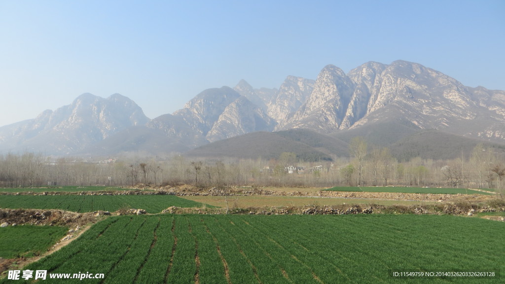 少室山春景