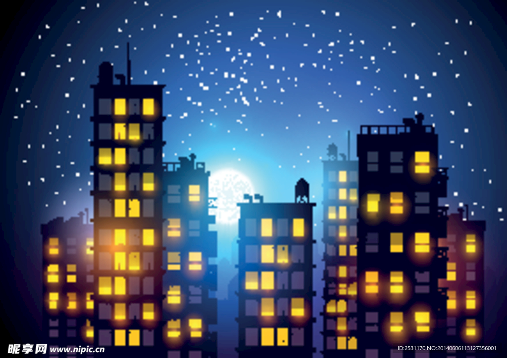 城市夜景