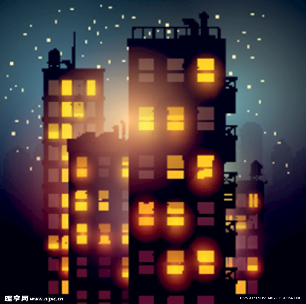 城市夜景