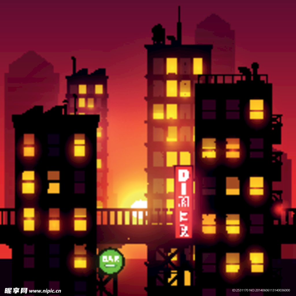 城市夜景