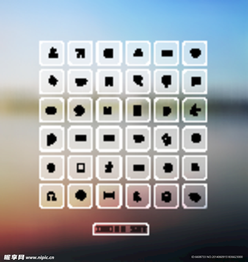 网络ICON图标标志