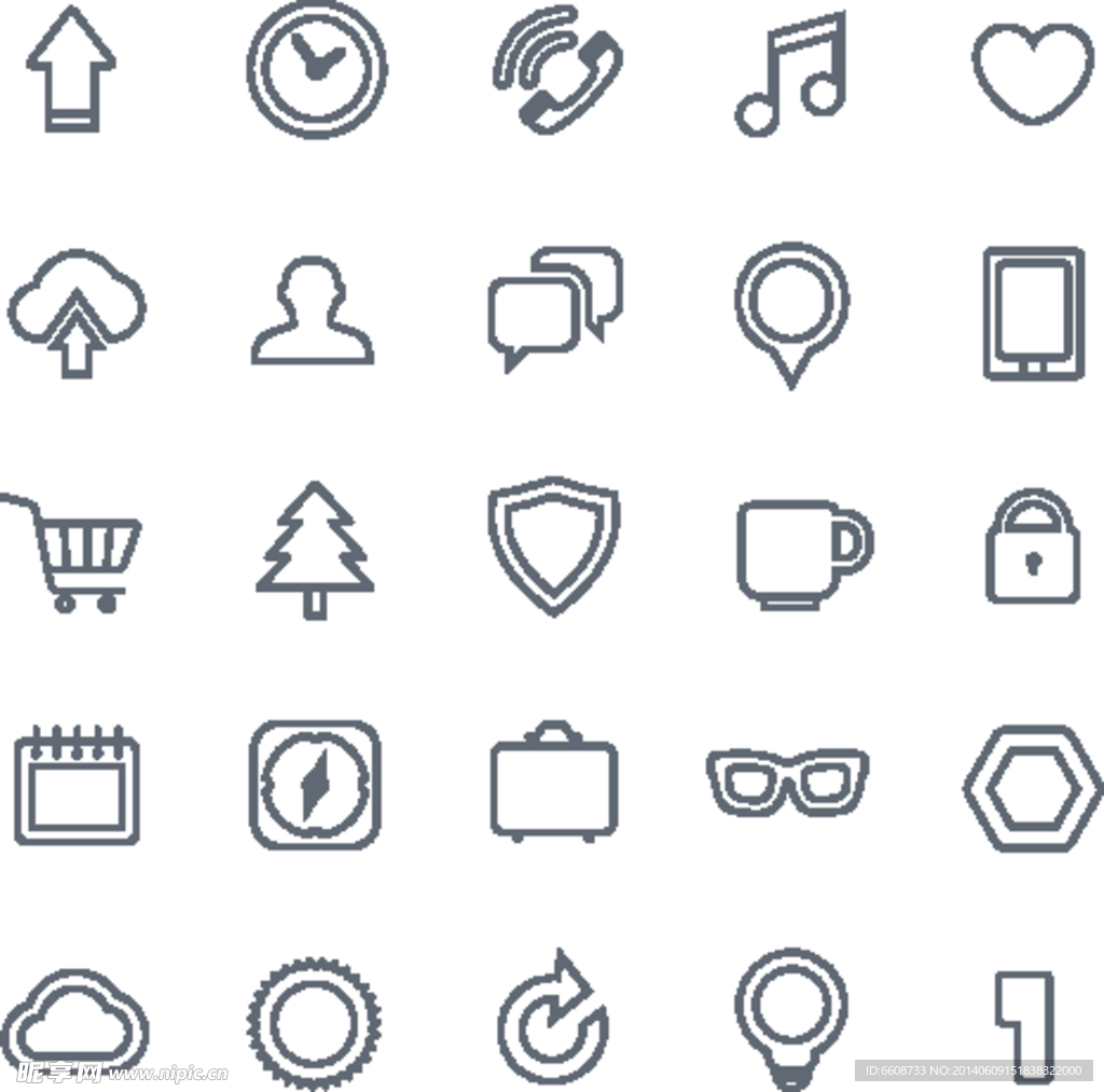 网络ICON图标标志