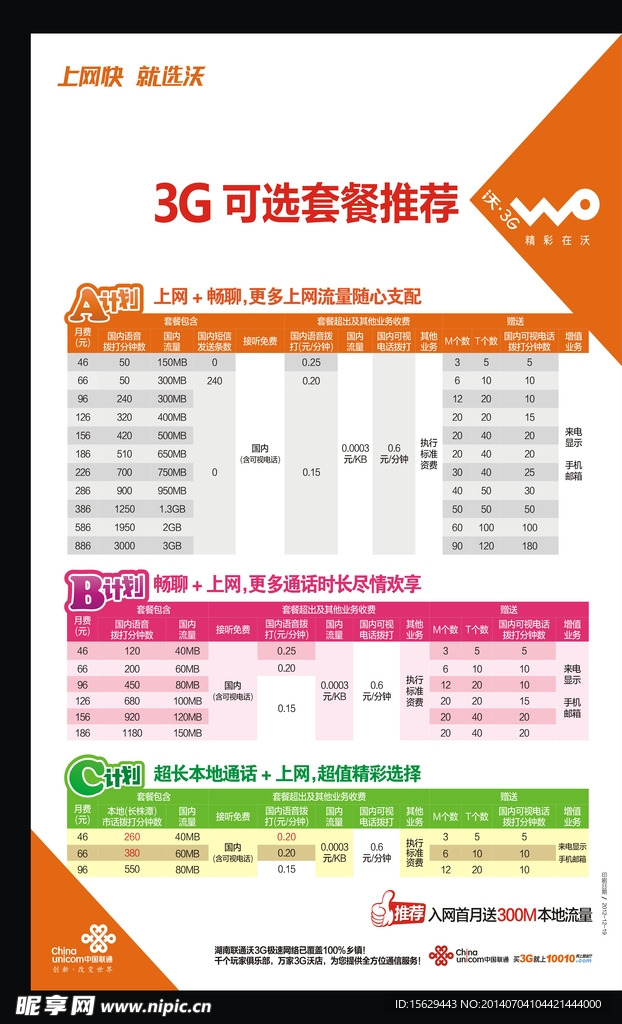 中国联通海报