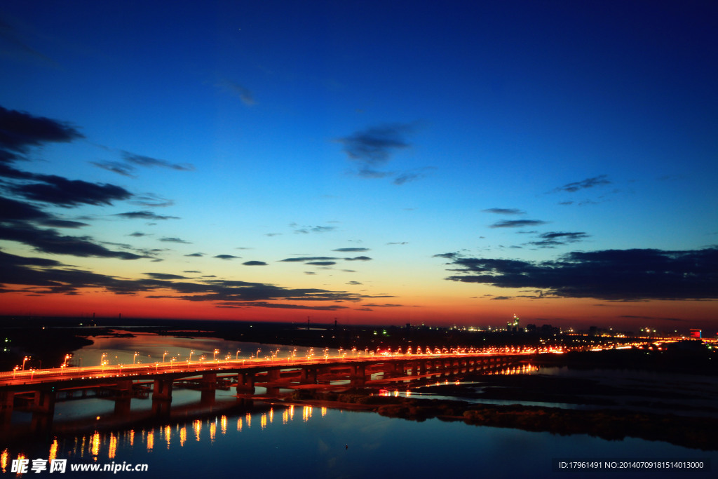 北戴河夜景