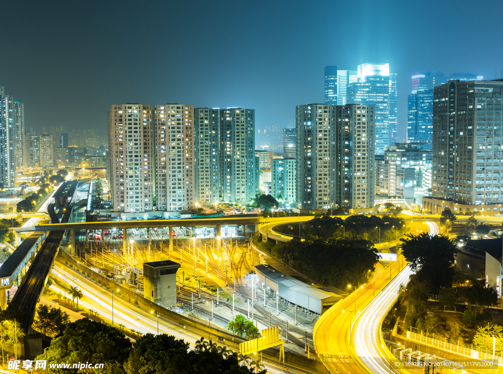 城市夜景
