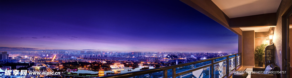 阳台城市