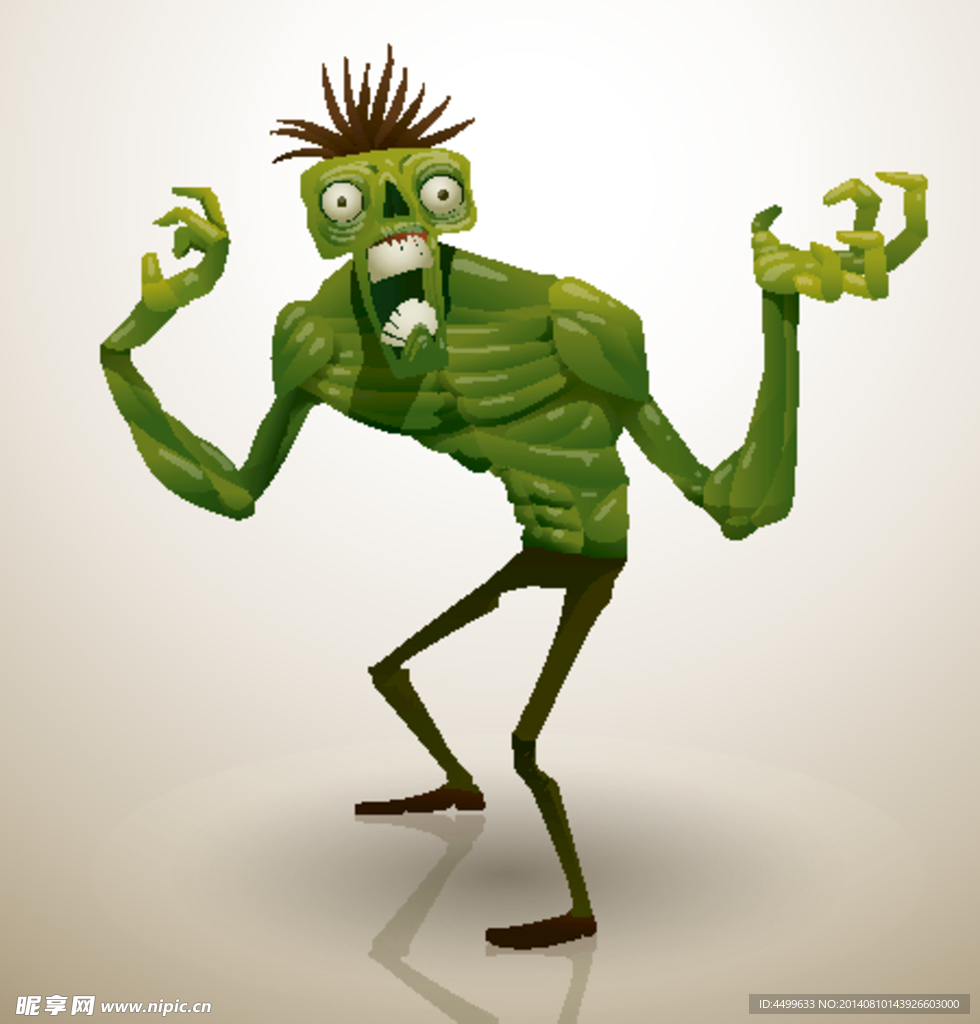 卡通僵尸