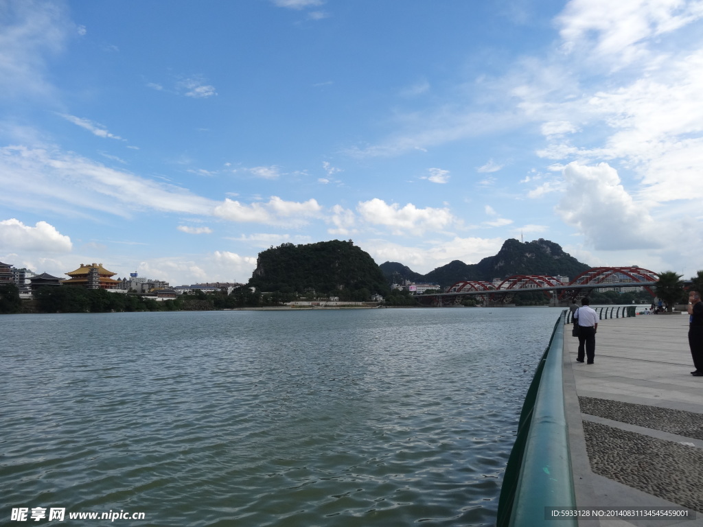 广西柳州旅游柳江风景