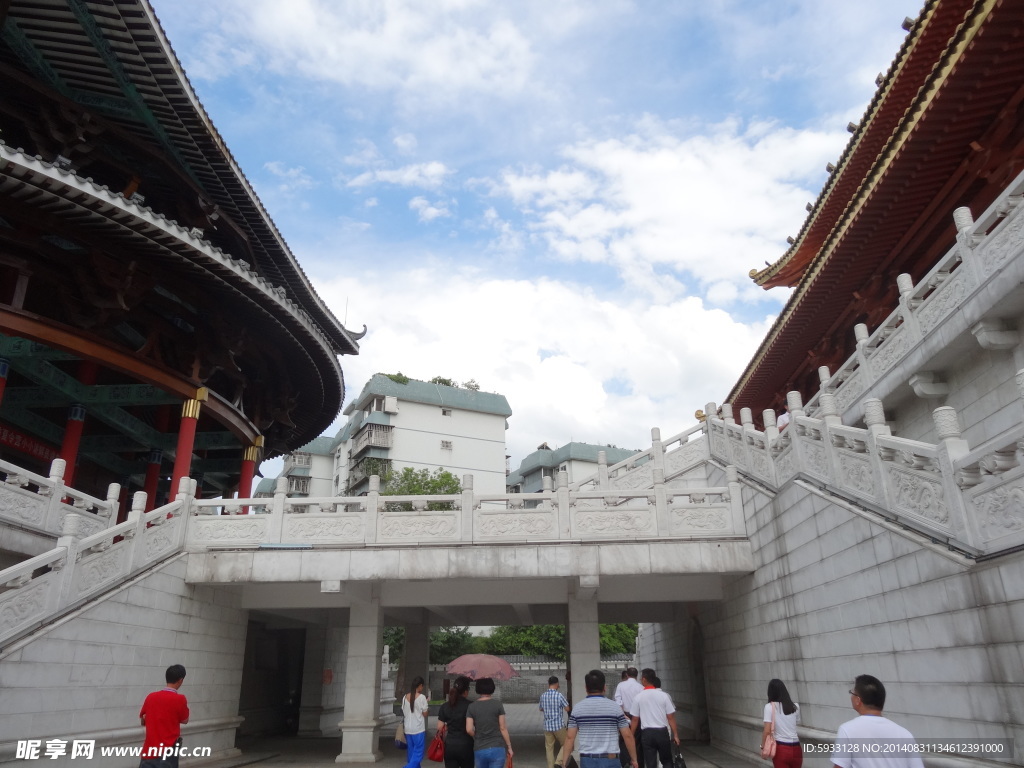 柳州文庙塔楼一角