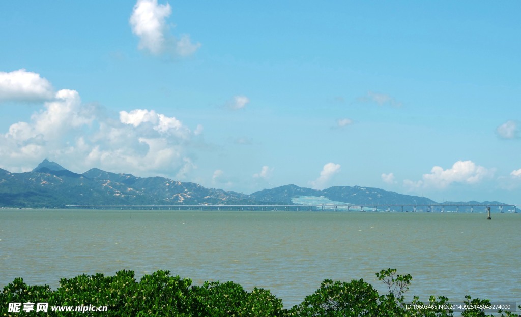 海洋风光 跨海大桥