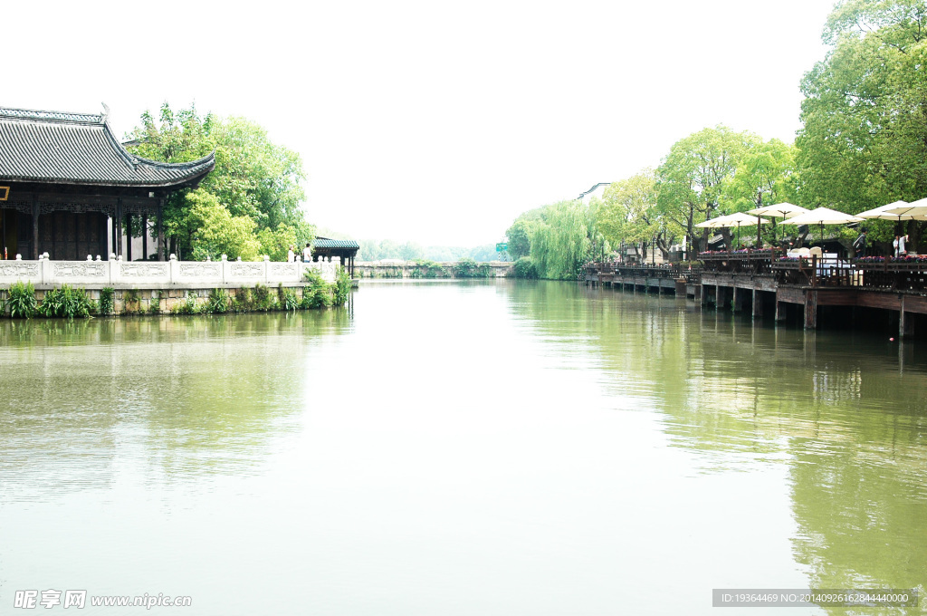 乌镇西栅京杭大运河图