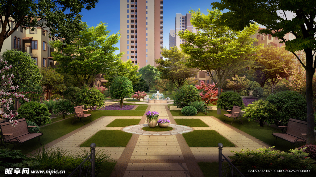 房地产规划效果图