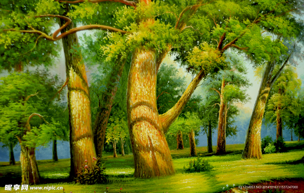风景油画