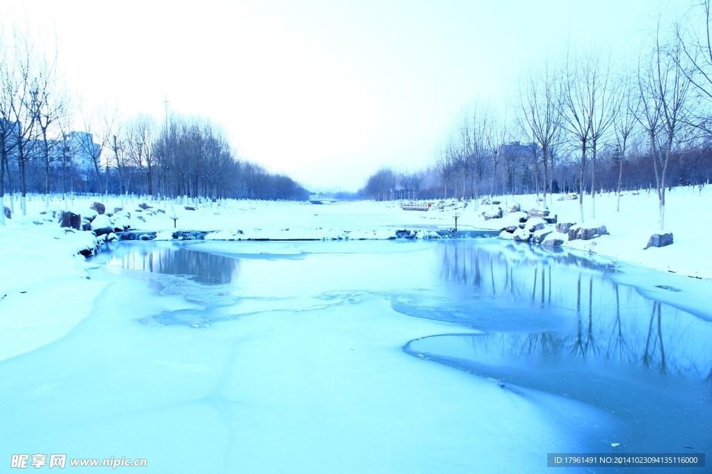 奥林匹克公园雪景