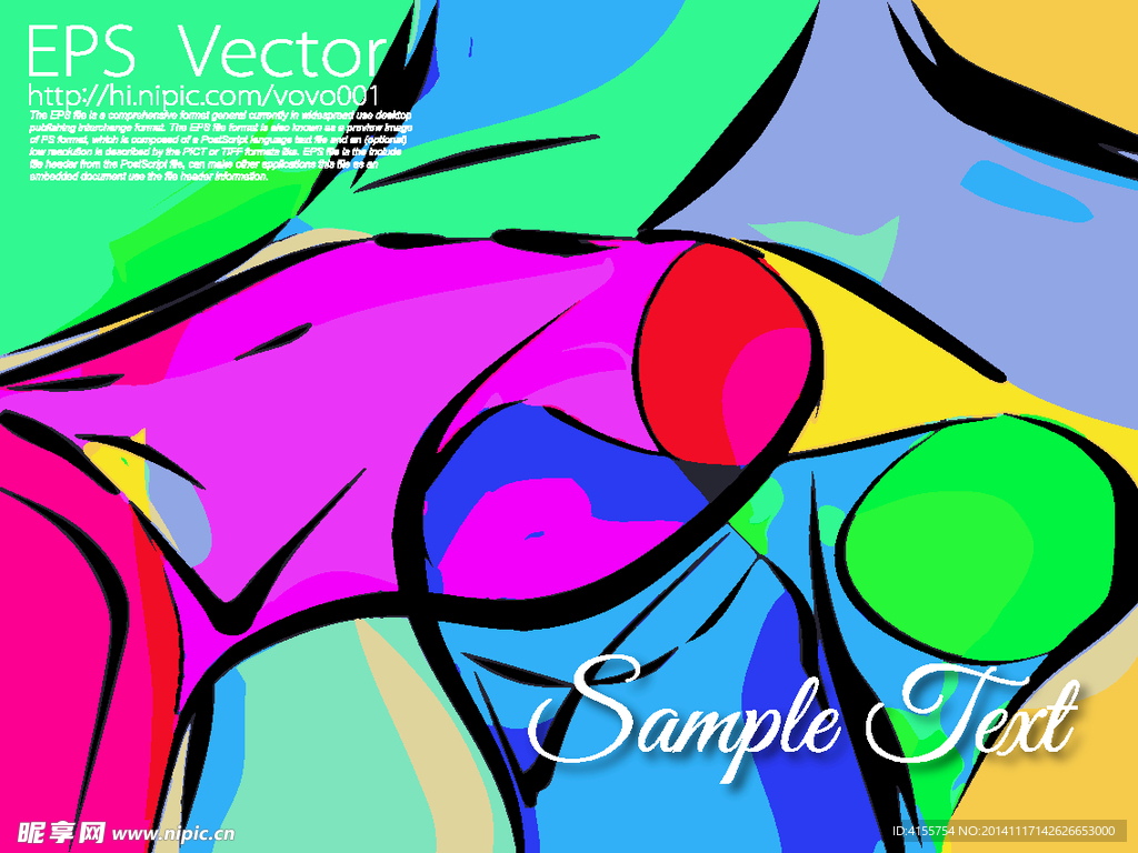 抽象线条底纹背景