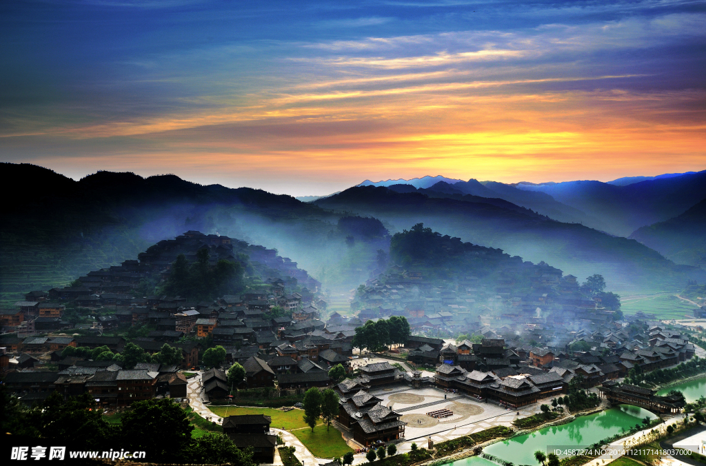 西江全景