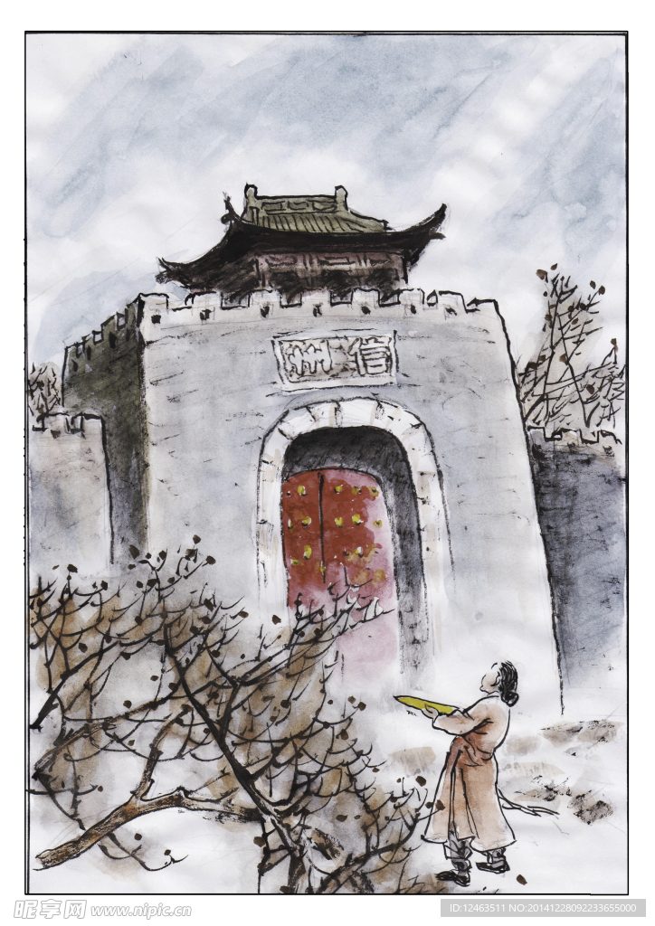 手绘插画