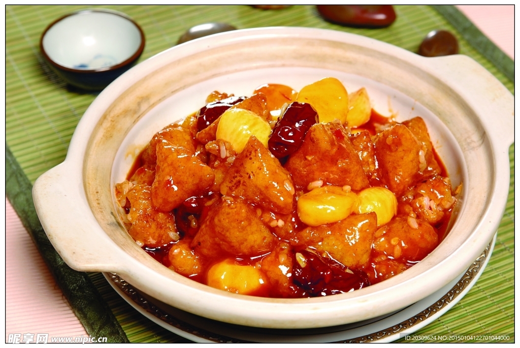 板栗烧小粽