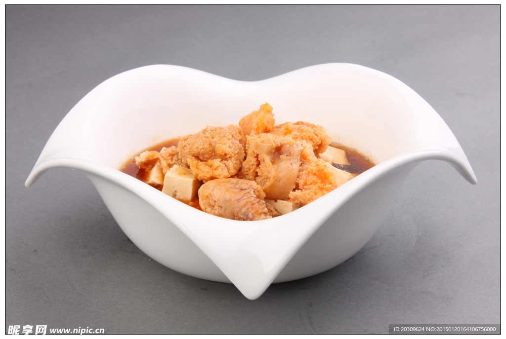 鱼籽豆腐