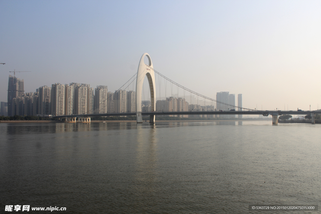 猎德大桥全景