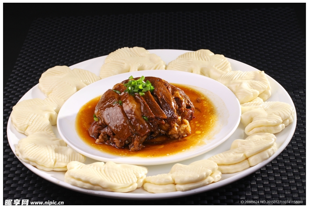 大葱扒羊肉