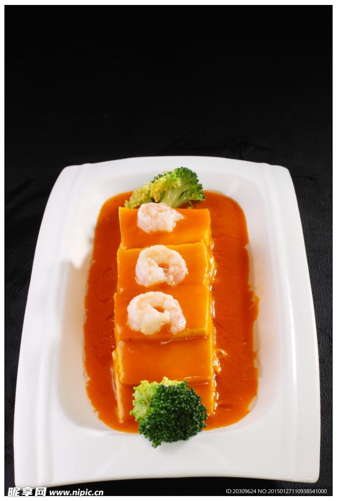 浓汤千叶豆腐