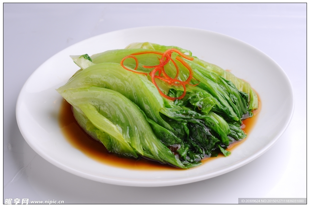 白灼生菜