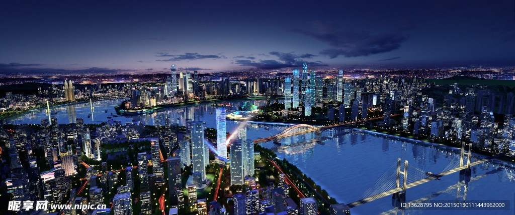 城市夜景