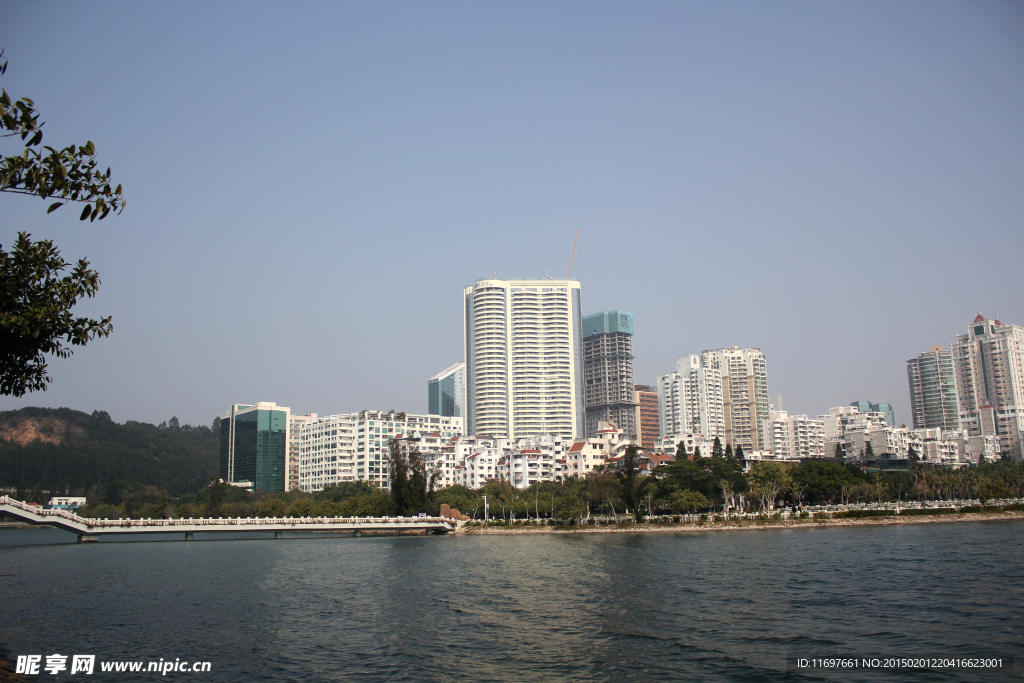 城市海景