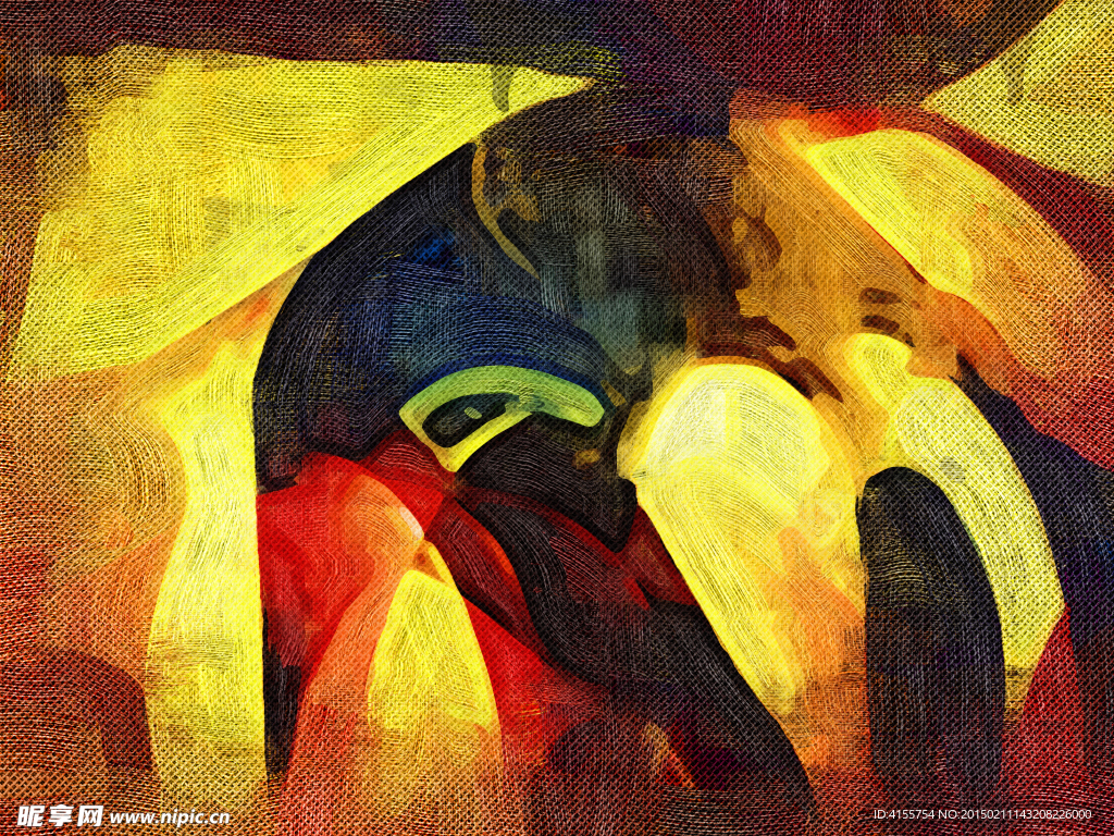 抽象装饰画 无框画