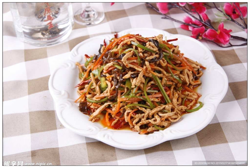 鱼香肉丝川菜