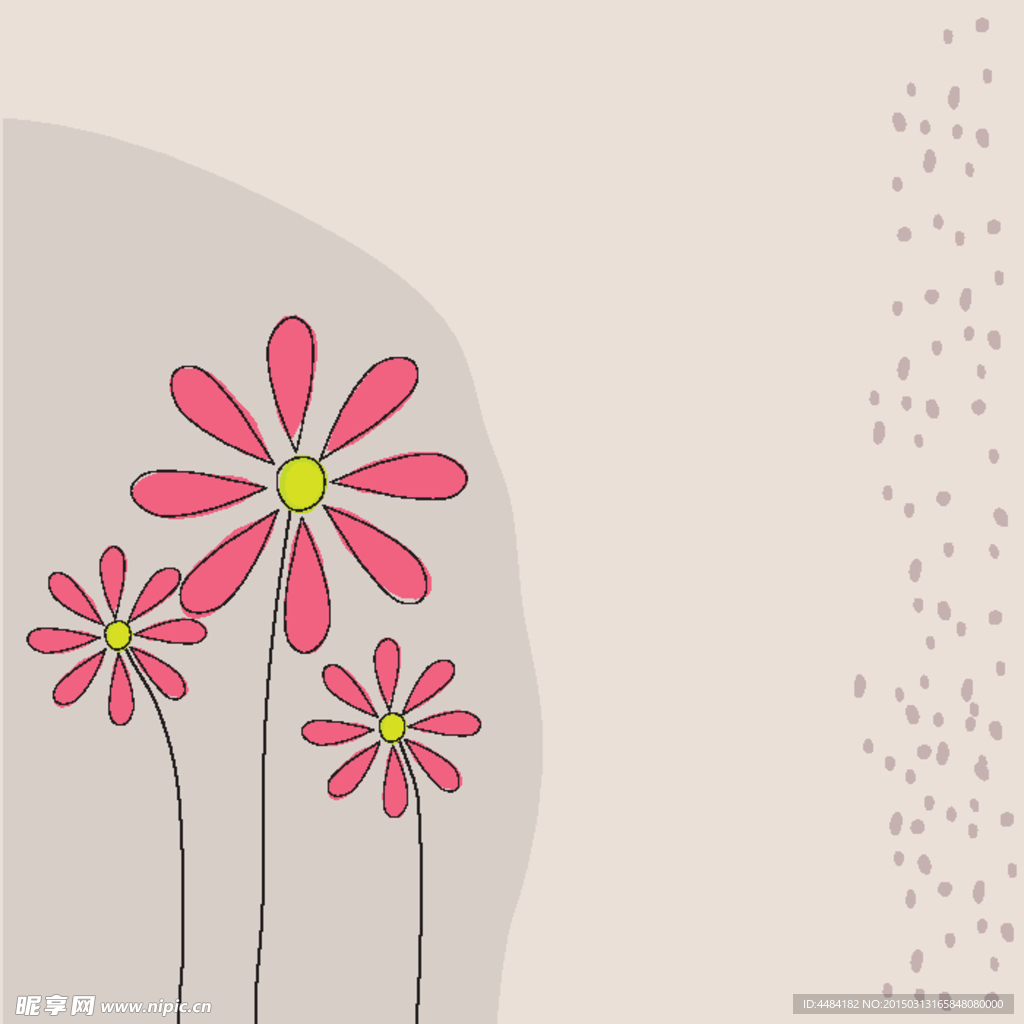 精美矢量花纹