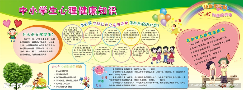 中小学生心理健康知识