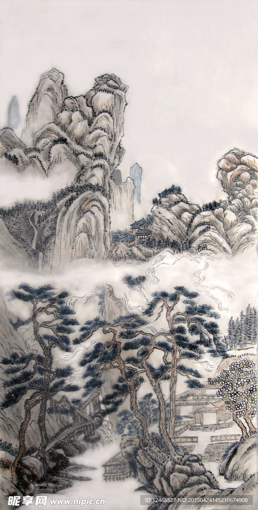 国画山水