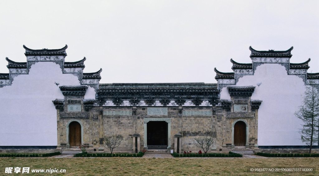 古典建筑室外摄影