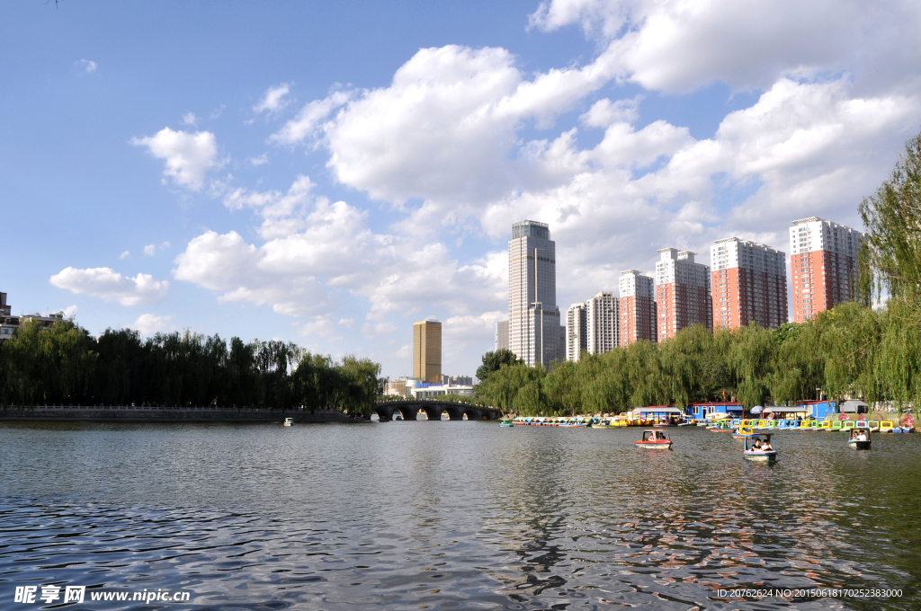 太原城市高楼景观