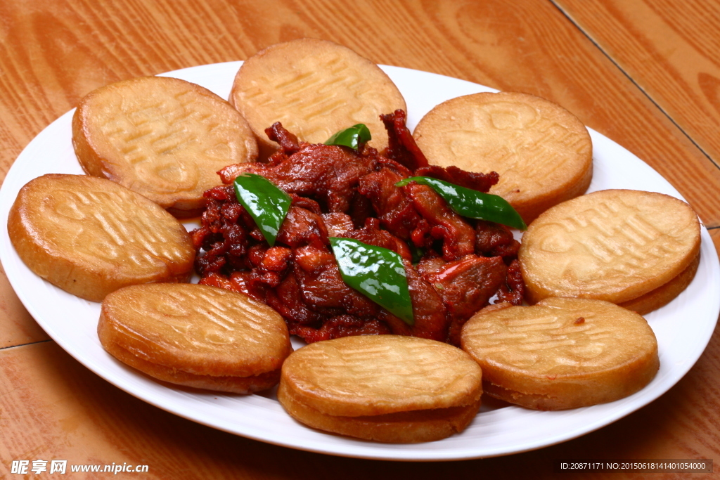 喜饼鸭脯