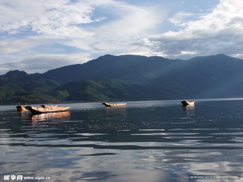 泸沽湖风光