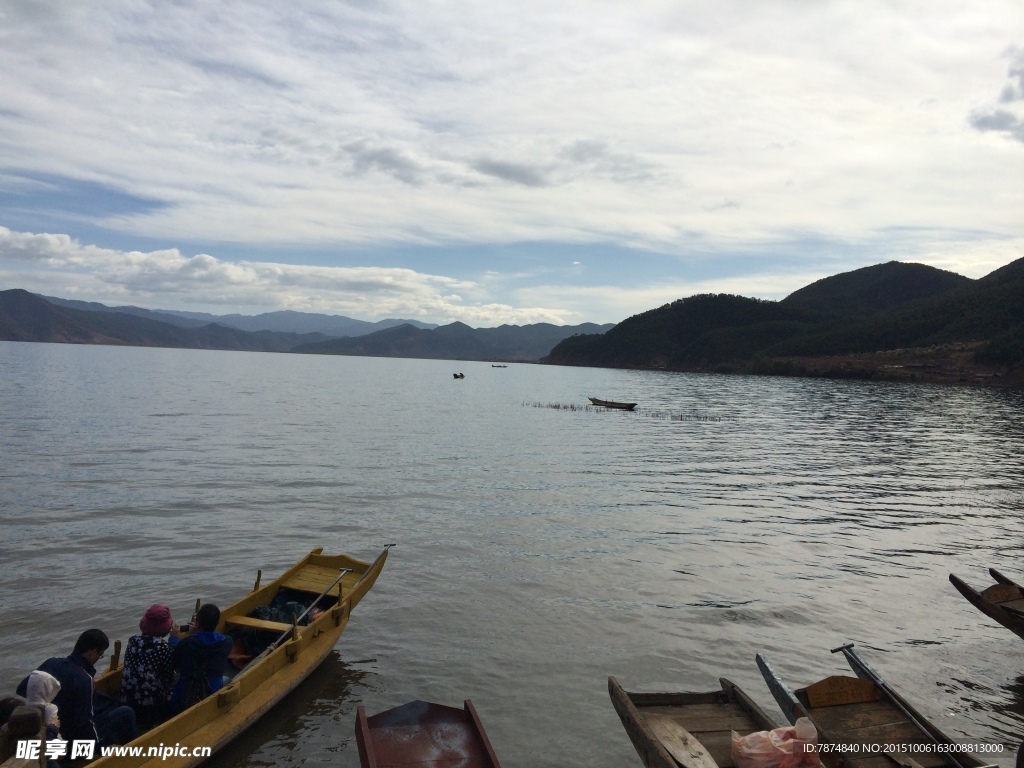 泸沽湖风光