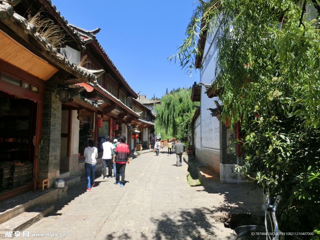 丽江古城老街
