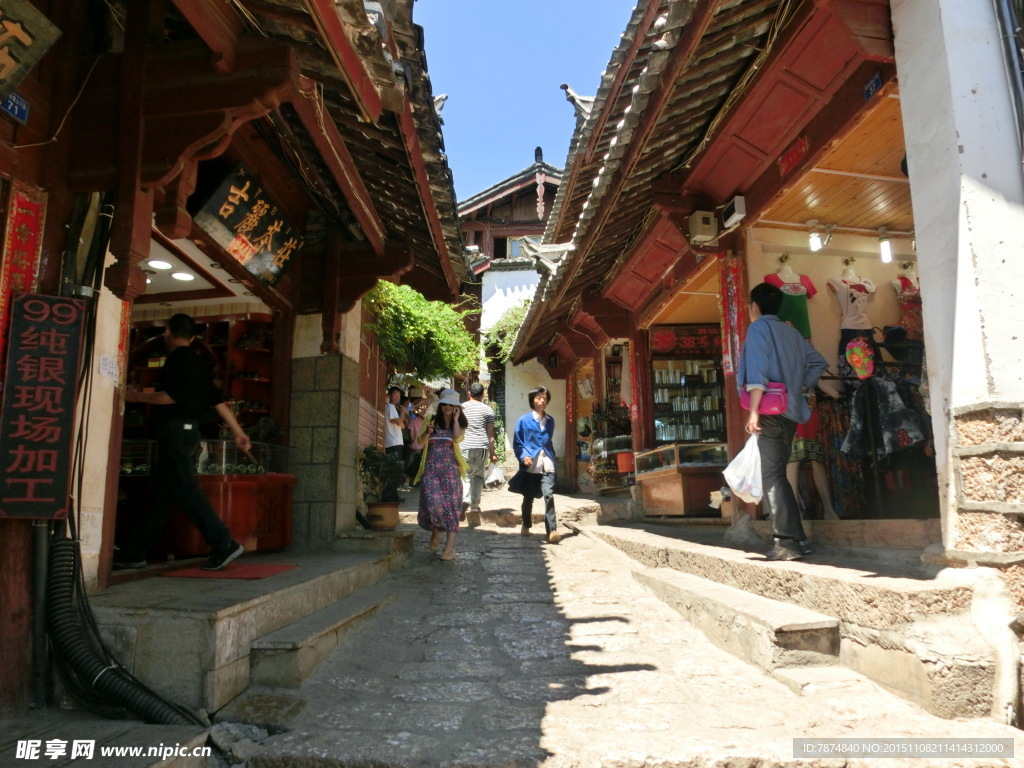 丽江古城老街