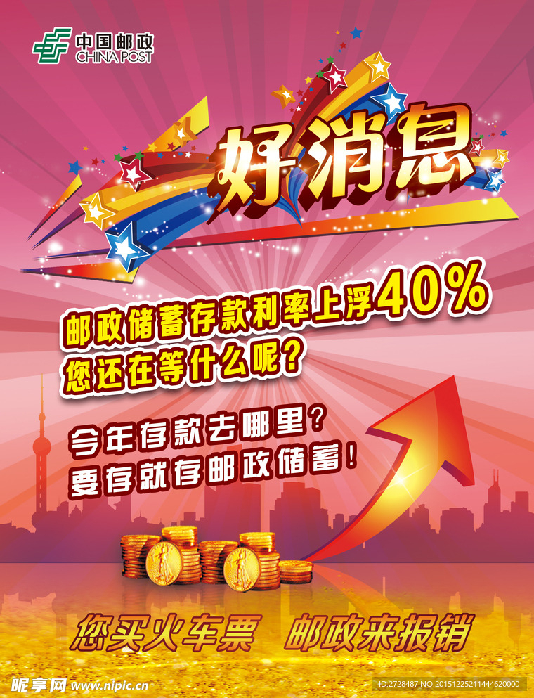 好消息利率上浮