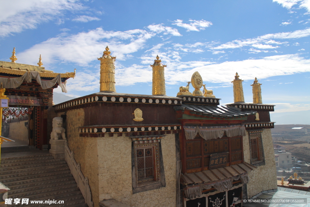 香格里拉松赞林寺