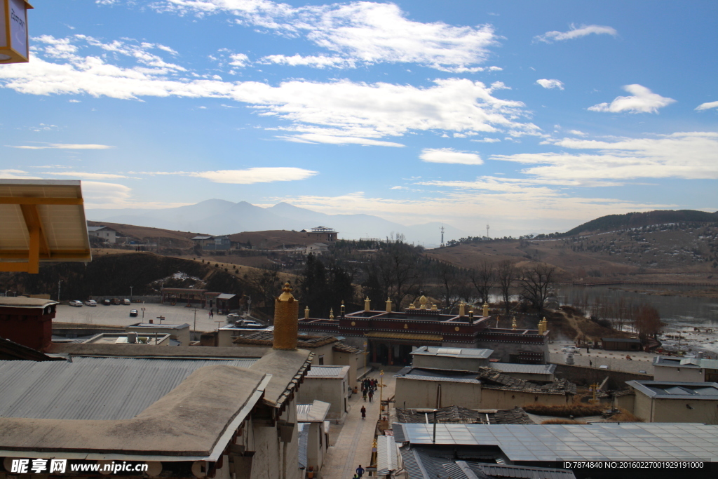 香格里拉松赞林寺