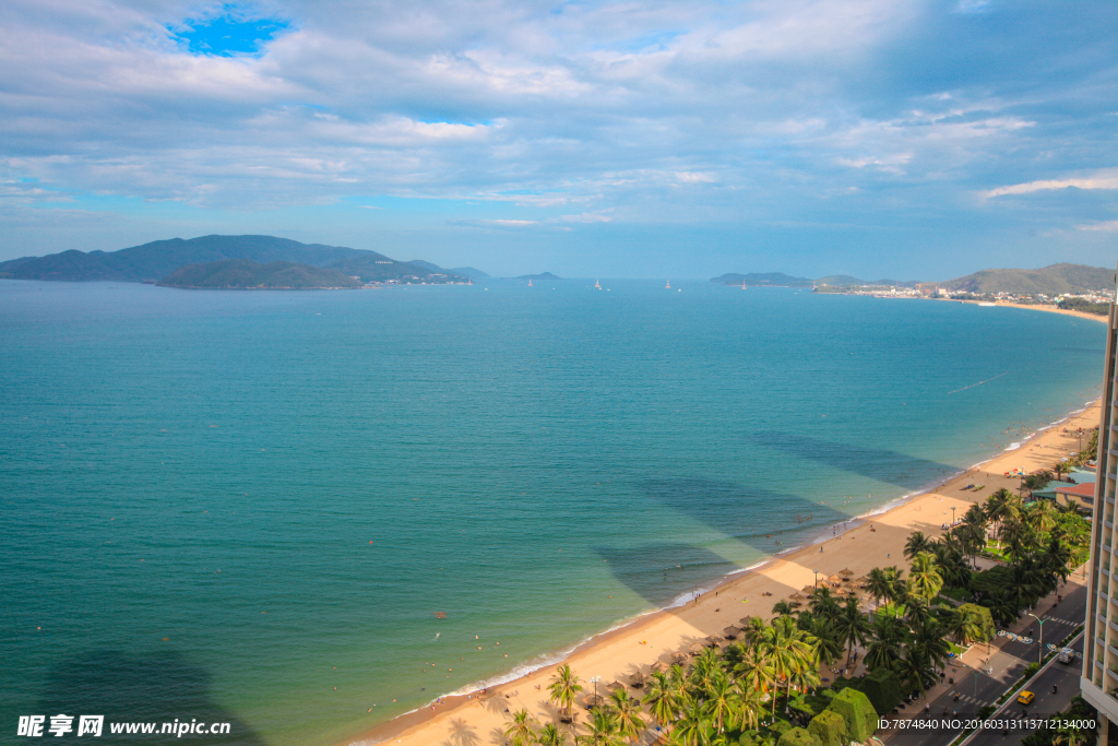 漂亮的越南海景