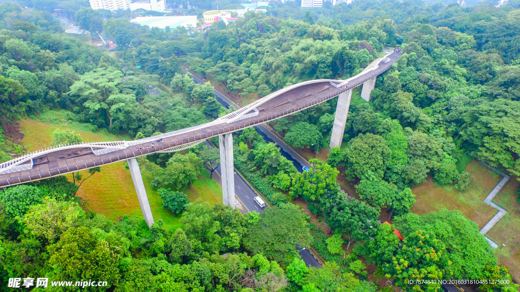 新加坡空中观景栈道