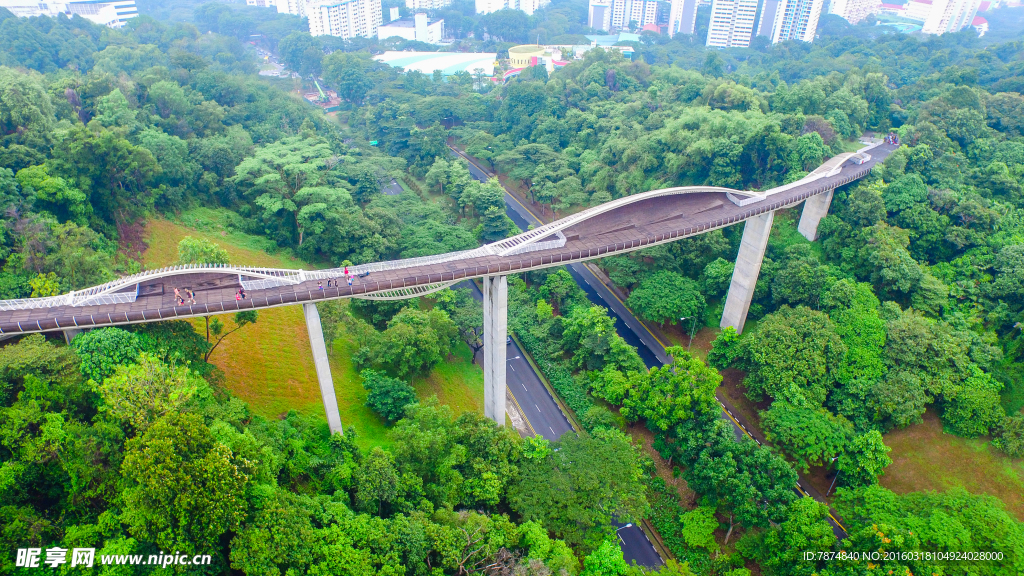 新加坡空中观景栈道