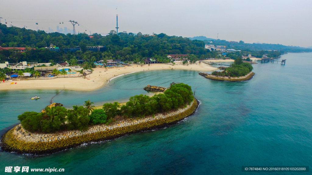 新加坡海滨风光