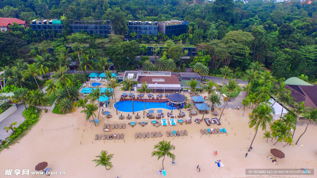 新加坡滨海沙滩