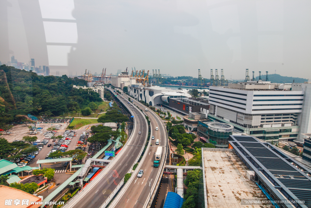 新加坡交通景观